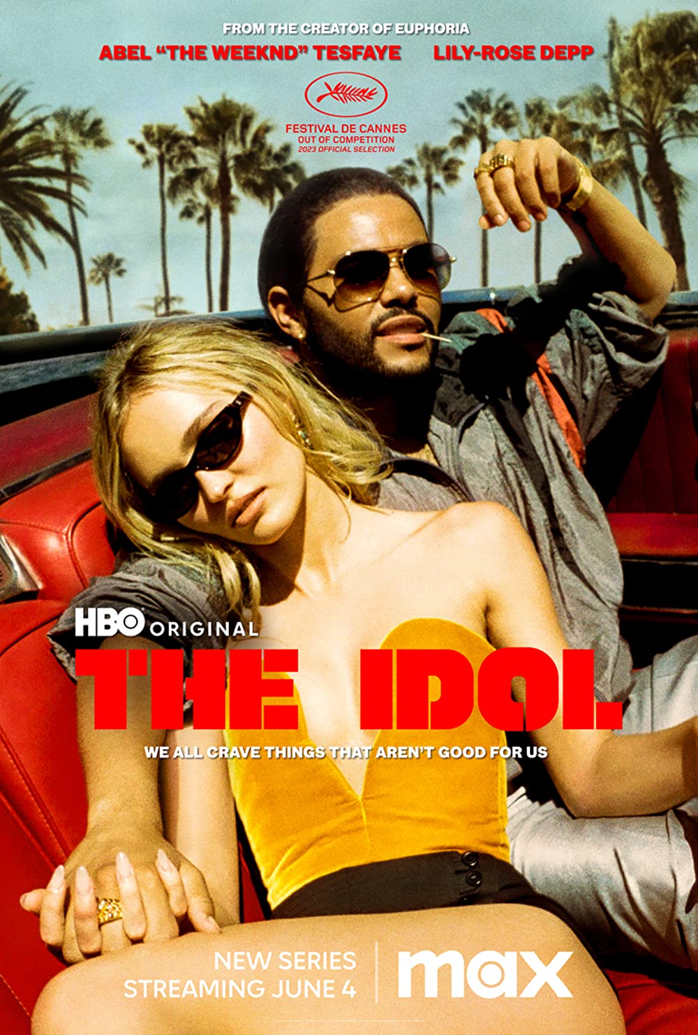 HBOs controversial new Sunday series The Idol has Lily-Rose Depp and The Weeknd as its lead characters.