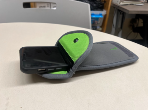 Students will be given Yondr pouches at the start of the school day to place their cellular  devices into to be locked. At the end of the day, the Yondr pouches will be unsealed.