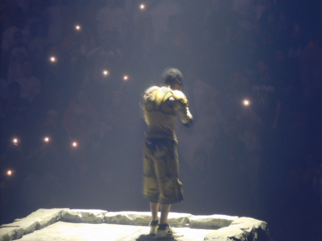 Travis Scott performing at the Barclays Center in Brooklyn.