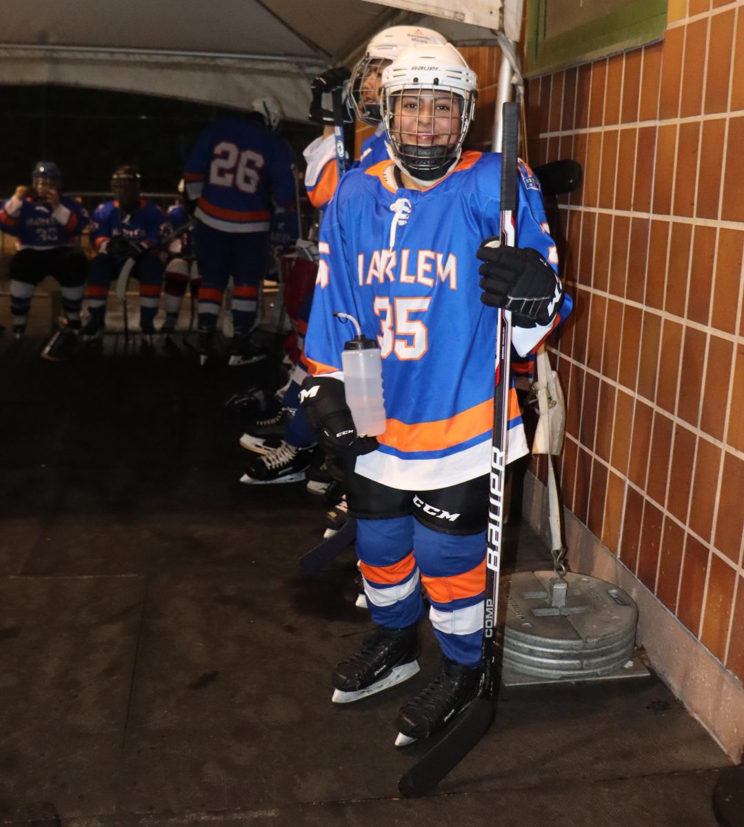 Martinez prepares to take the ice at the 16th Annual Lightning Tournament at Riverbank State Park on Mar. 6.