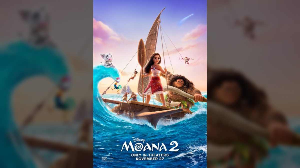 "Moana 2" movie poster (used with permission: Disney.)