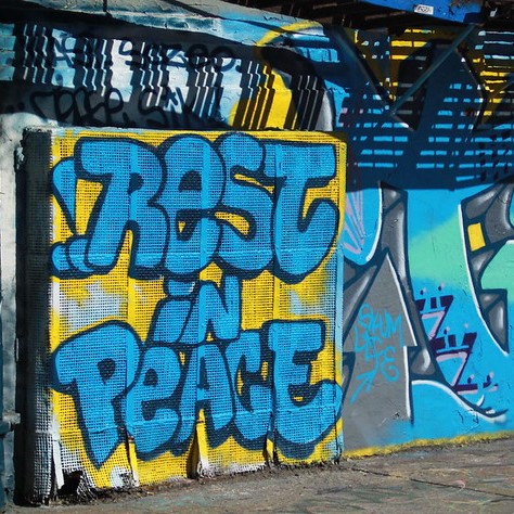 Rest in Peace" (photo: meeshypants /Creative Commons)