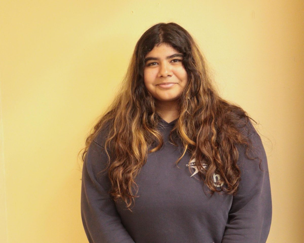 Miley Robles is the National Honor Society President. 